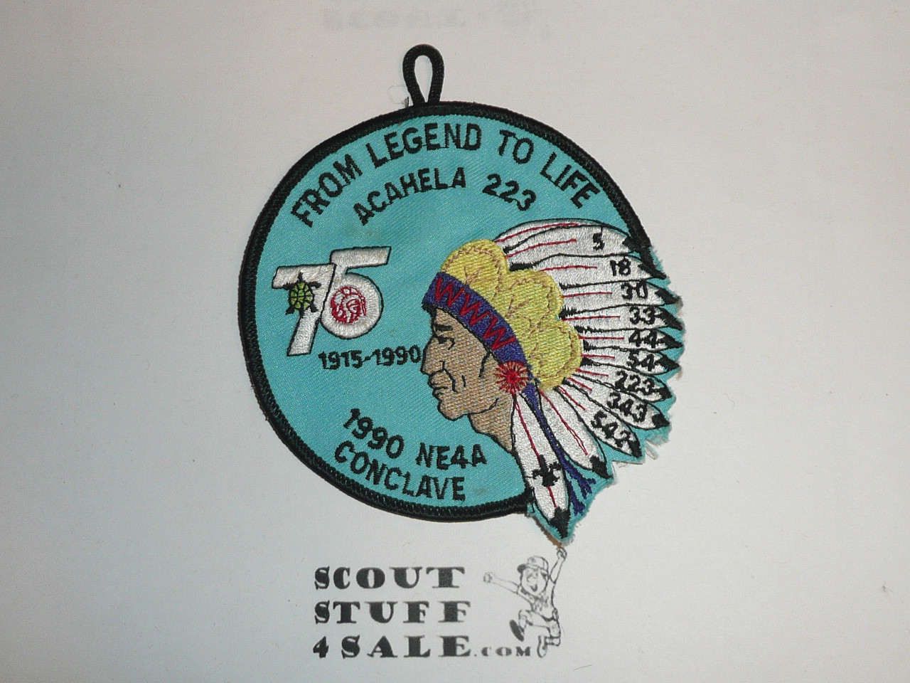 Section NE 4A 1990 O.A. Conference Patch - Scout