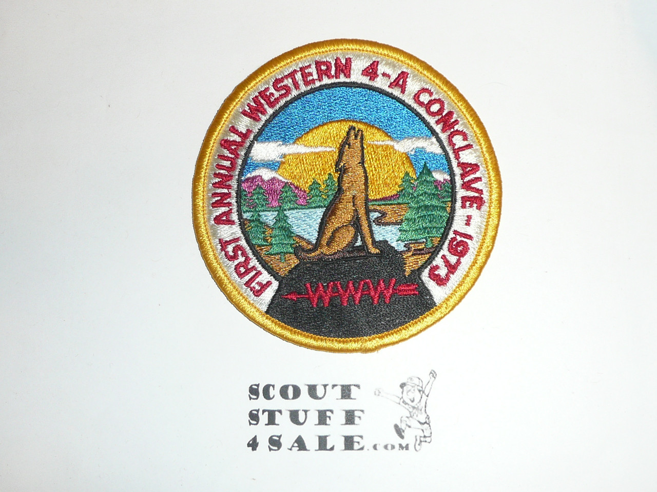 Section / Area W4A Order of the Arrow Conference STAFF Patch, 1973