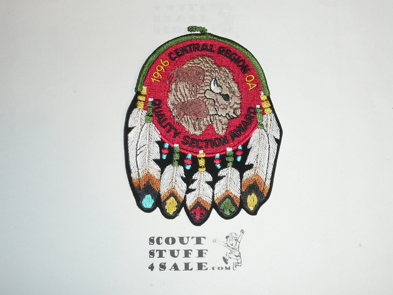 1996 Central Region Order of the Arrow Quality Section Award Patch