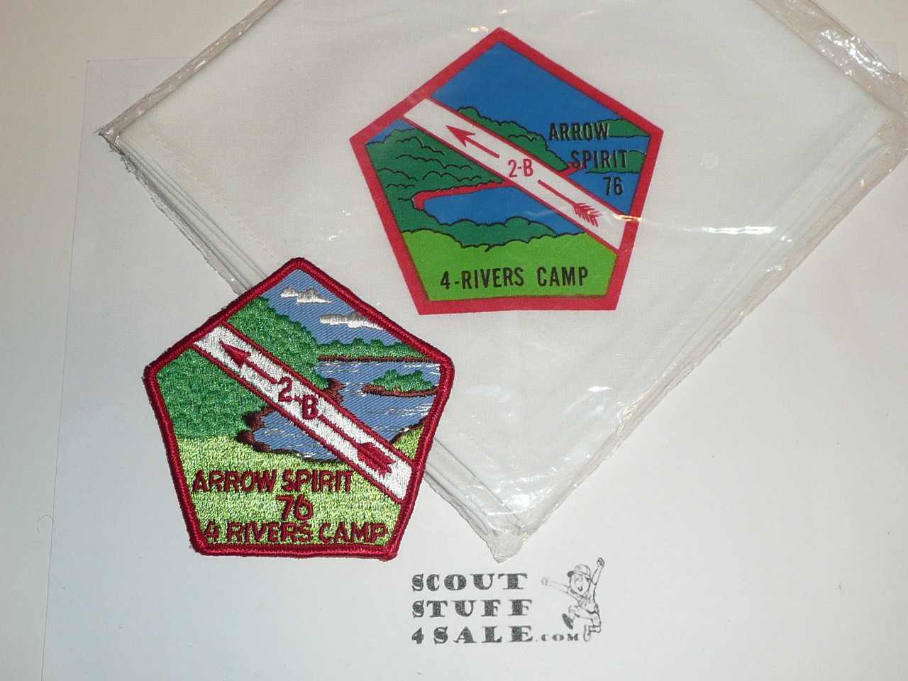 Section / Area SE-2B Order of the Arrow Conference Neckerchief & Patch, 1976