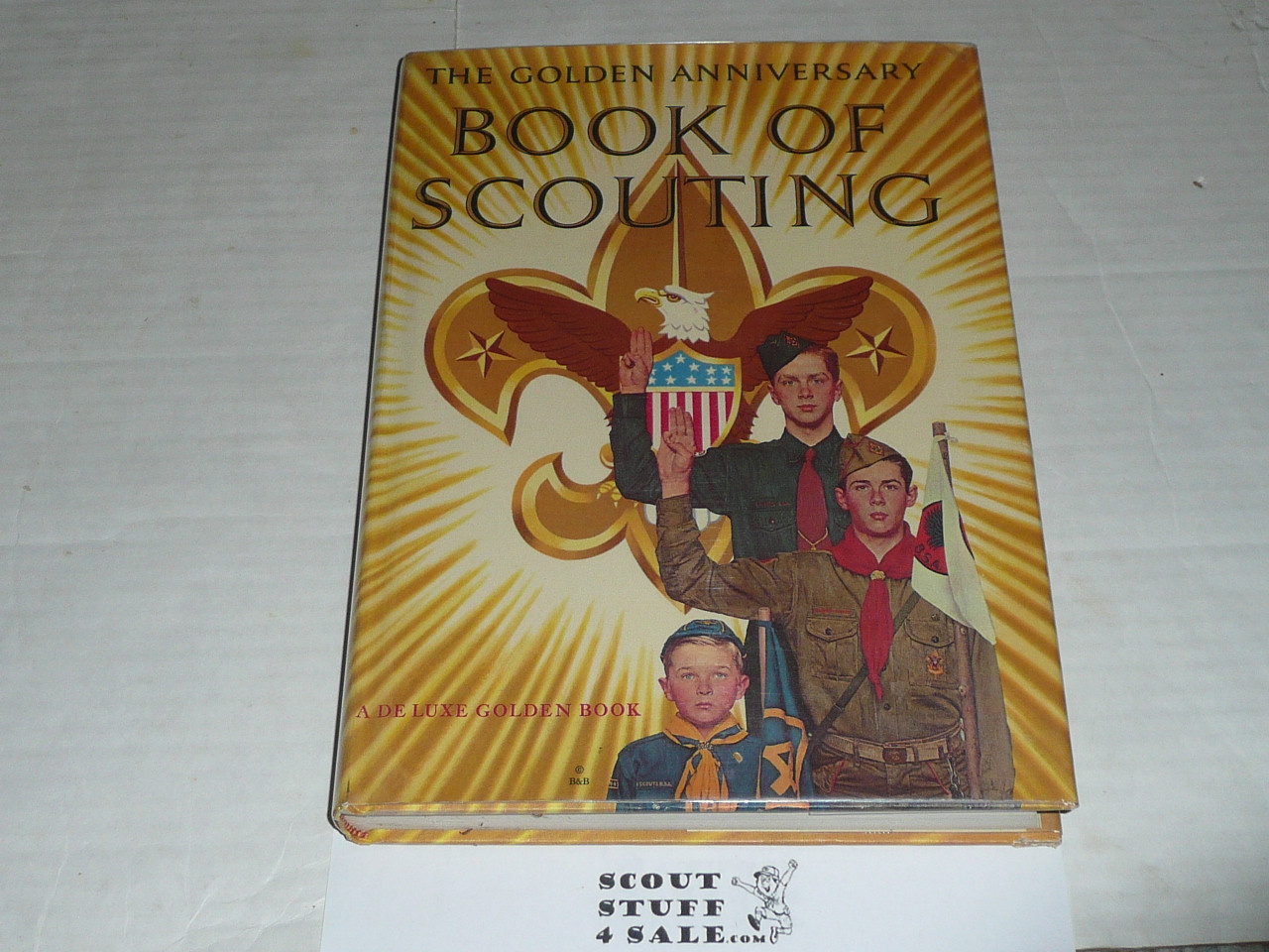 The Golden Anniversary Book of Scout, 50th Anniversary Commemorative, with dust jacket, 1959 2nd printing