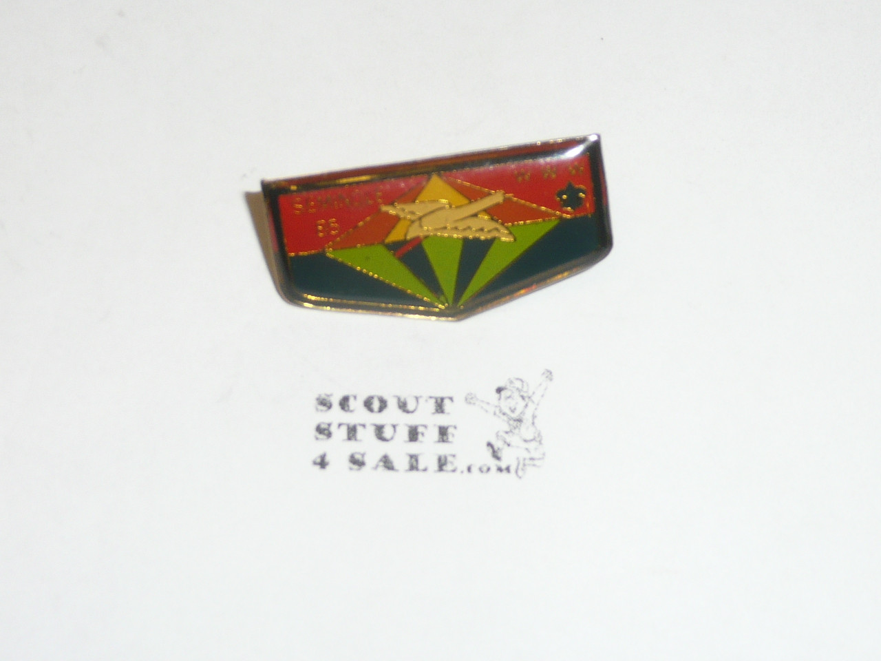 Seminole O.A. Lodge #85 Flap Shaped Pin #2 - Scout