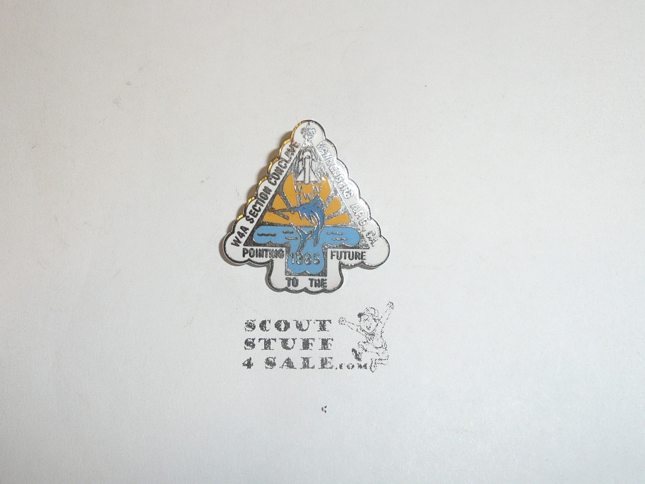 Section / Area W4A Order of the Arrow Conference Pin, 1985