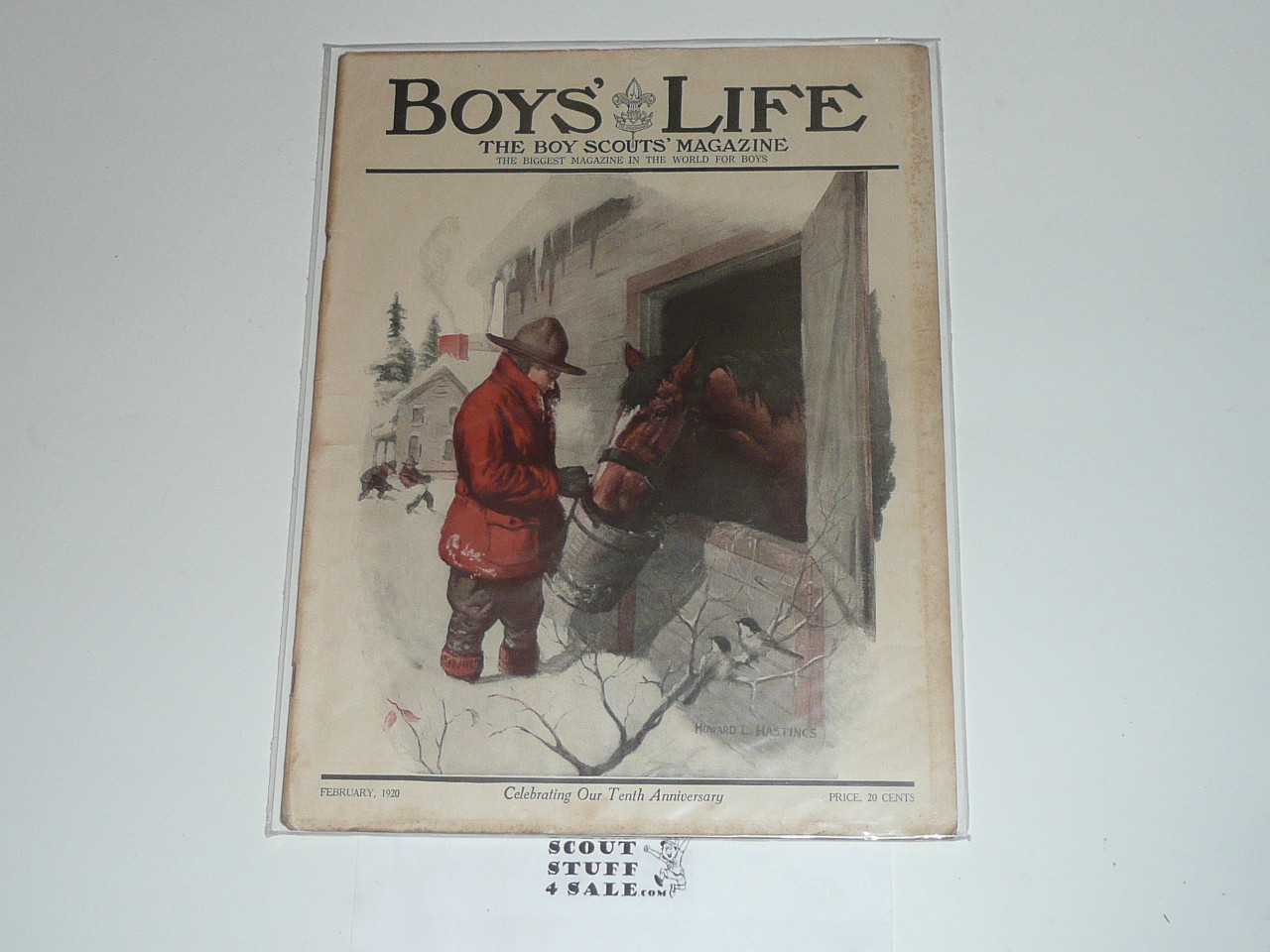 1920, February Boys' Life Magazine, Boy Scouts of America