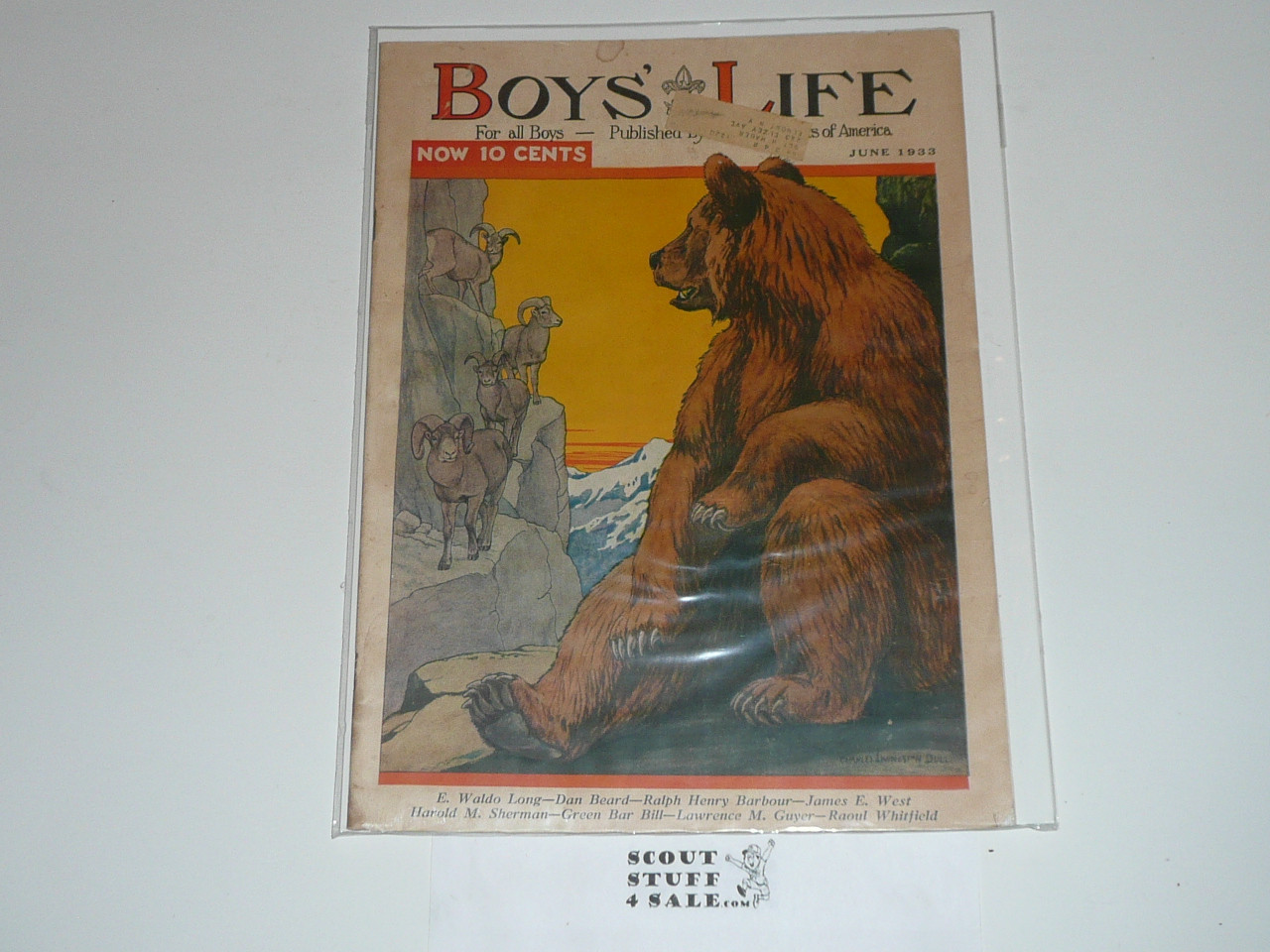 1933, June Boys' Life Magazine, Boy Scouts of America
