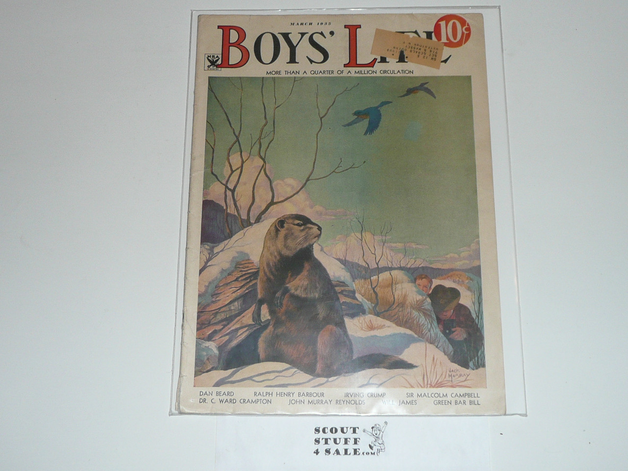 1935, March Boys' Life Magazine, Boy Scouts of America