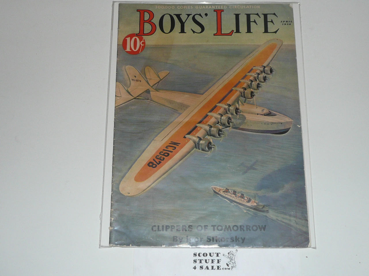 1936, April Boys' Life Magazine, Boy Scouts of America