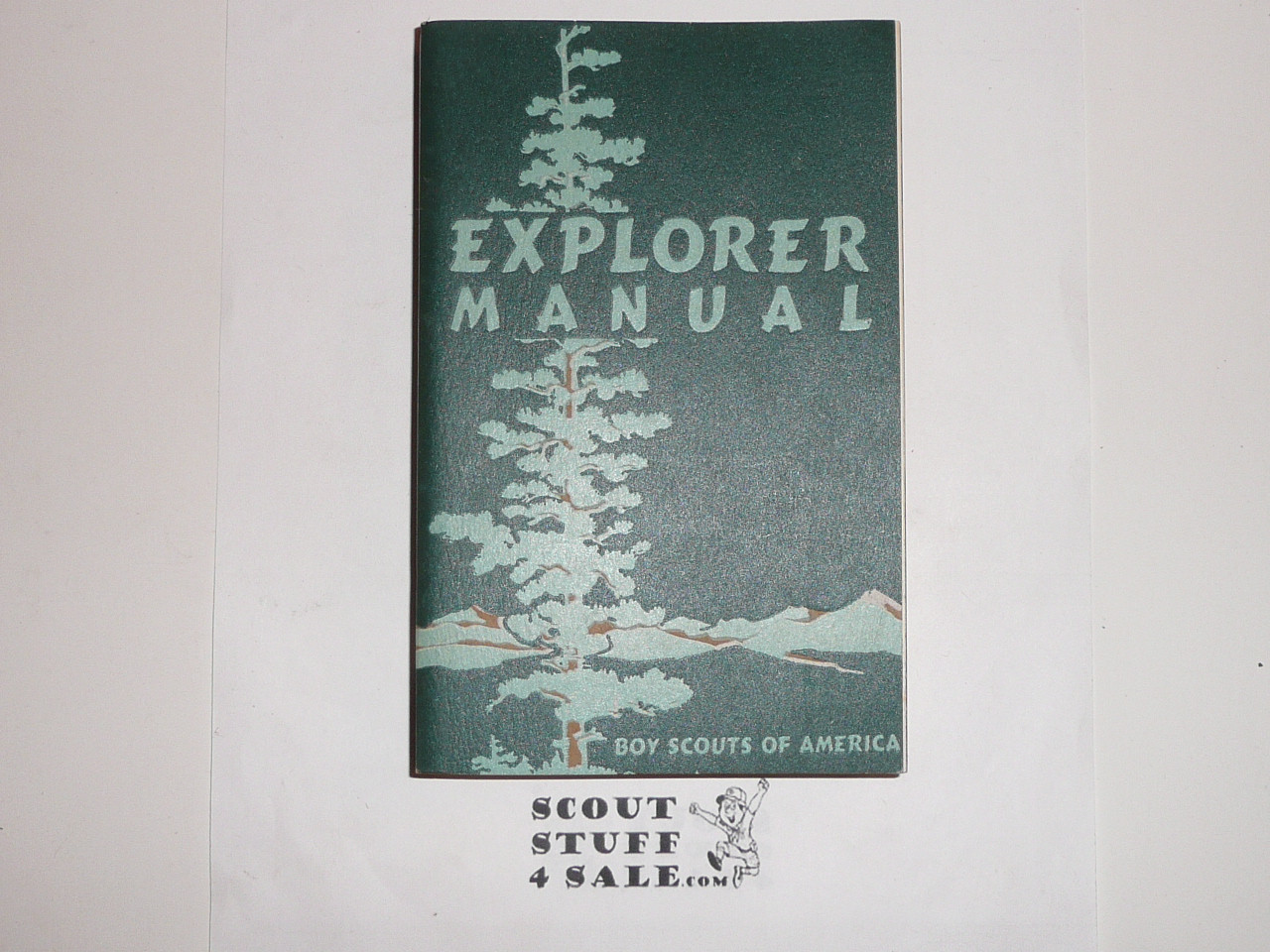 1953 Explorer Scout Manual, First Edition, 1953 Printing
