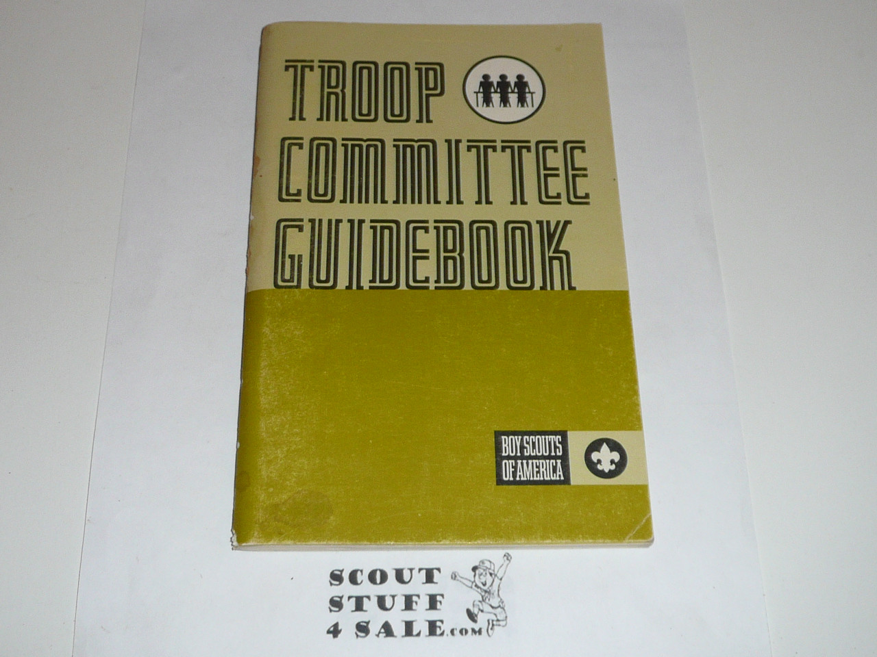 1972 Troop Committee Guidebook, 6-72 printing, Very Good Condition