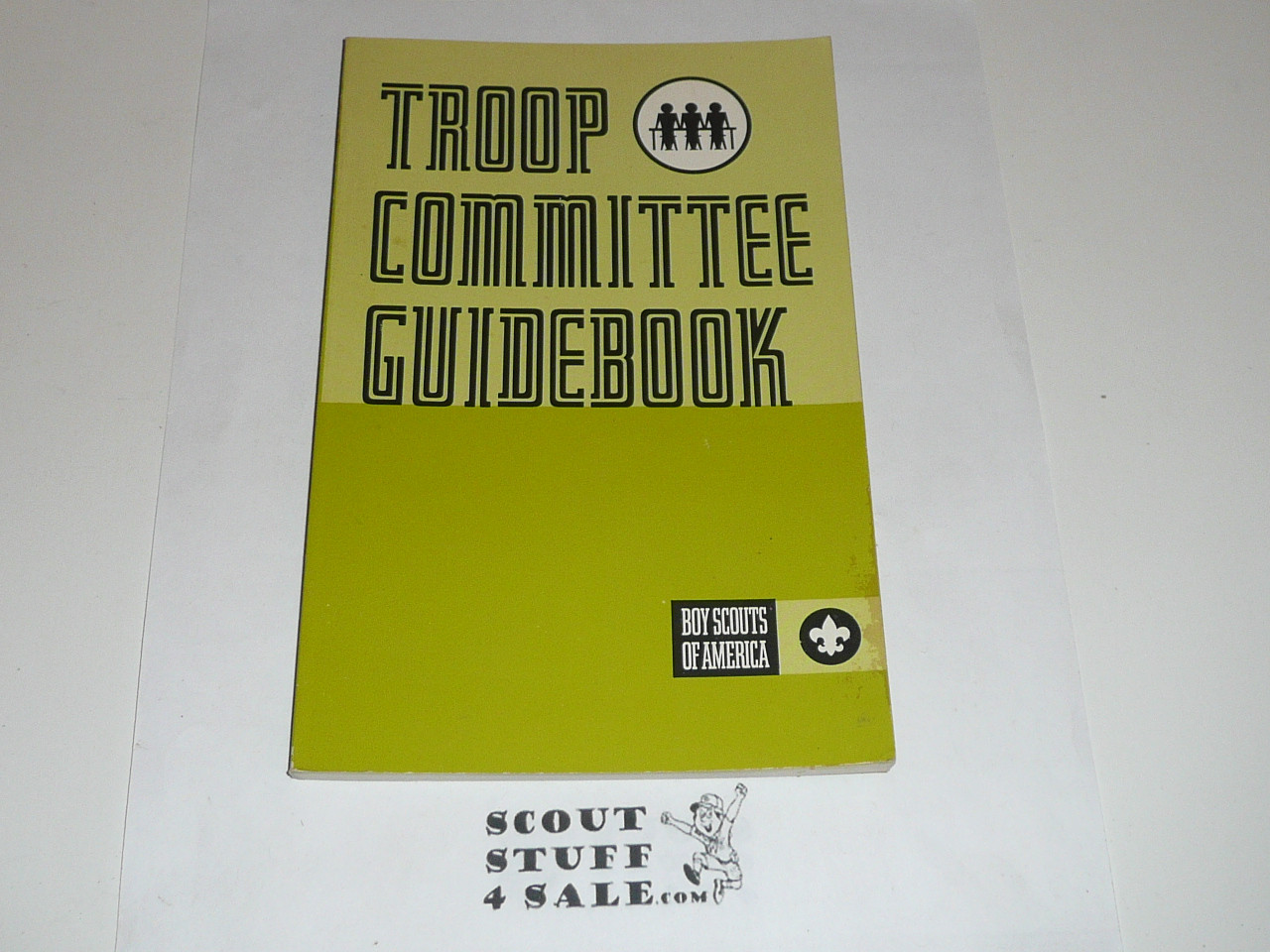 1983 Troop Committee Guidebook, 1983 printing, Very Good Condition