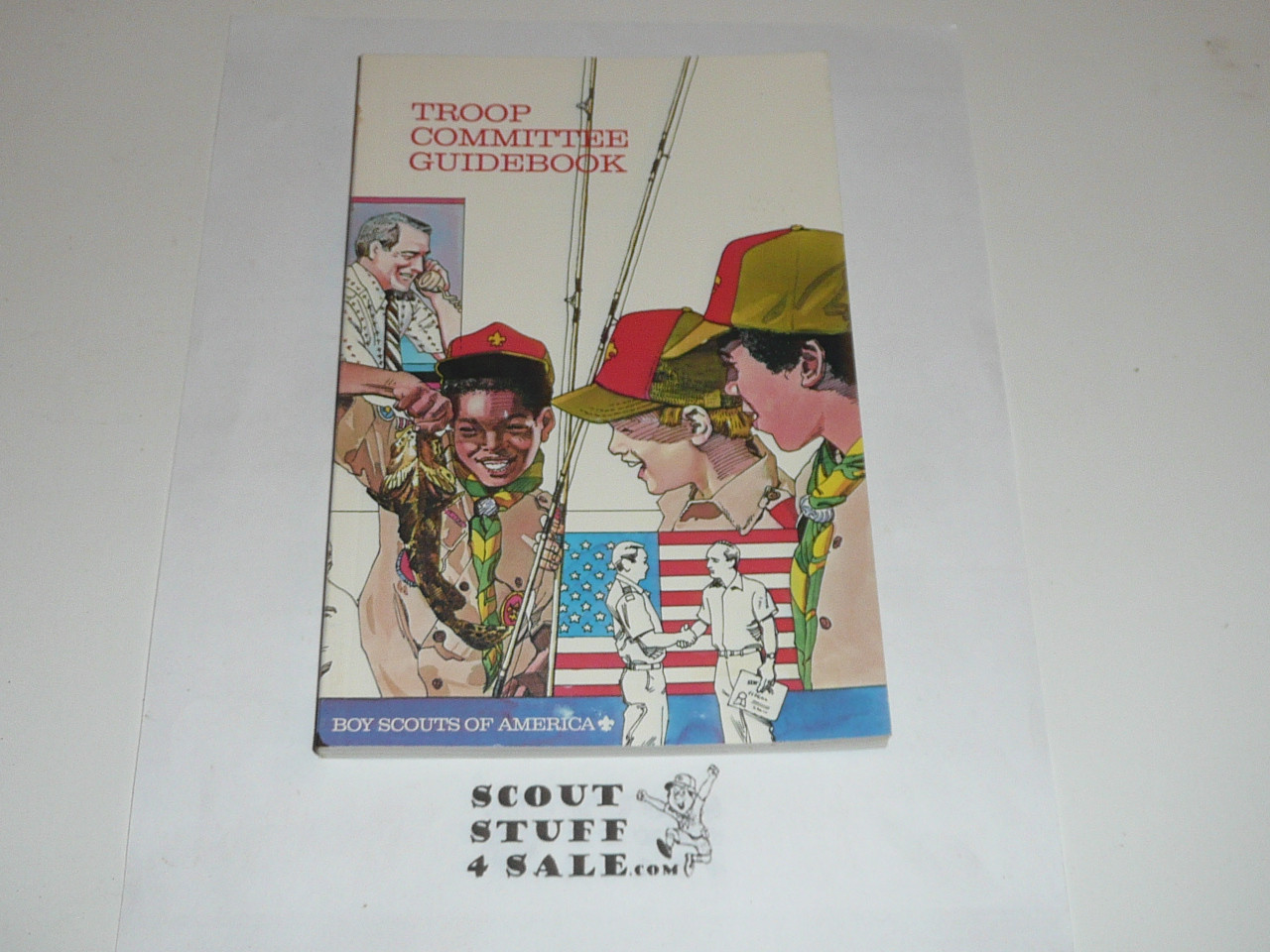 1987 Troop Committee Guidebook, 1987 printing, Very Good Condition