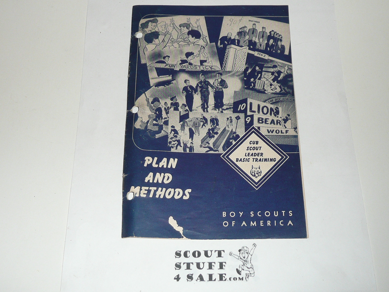 Cub Scout Leaders Basic Training,Plan and Methods, 3-51 printing