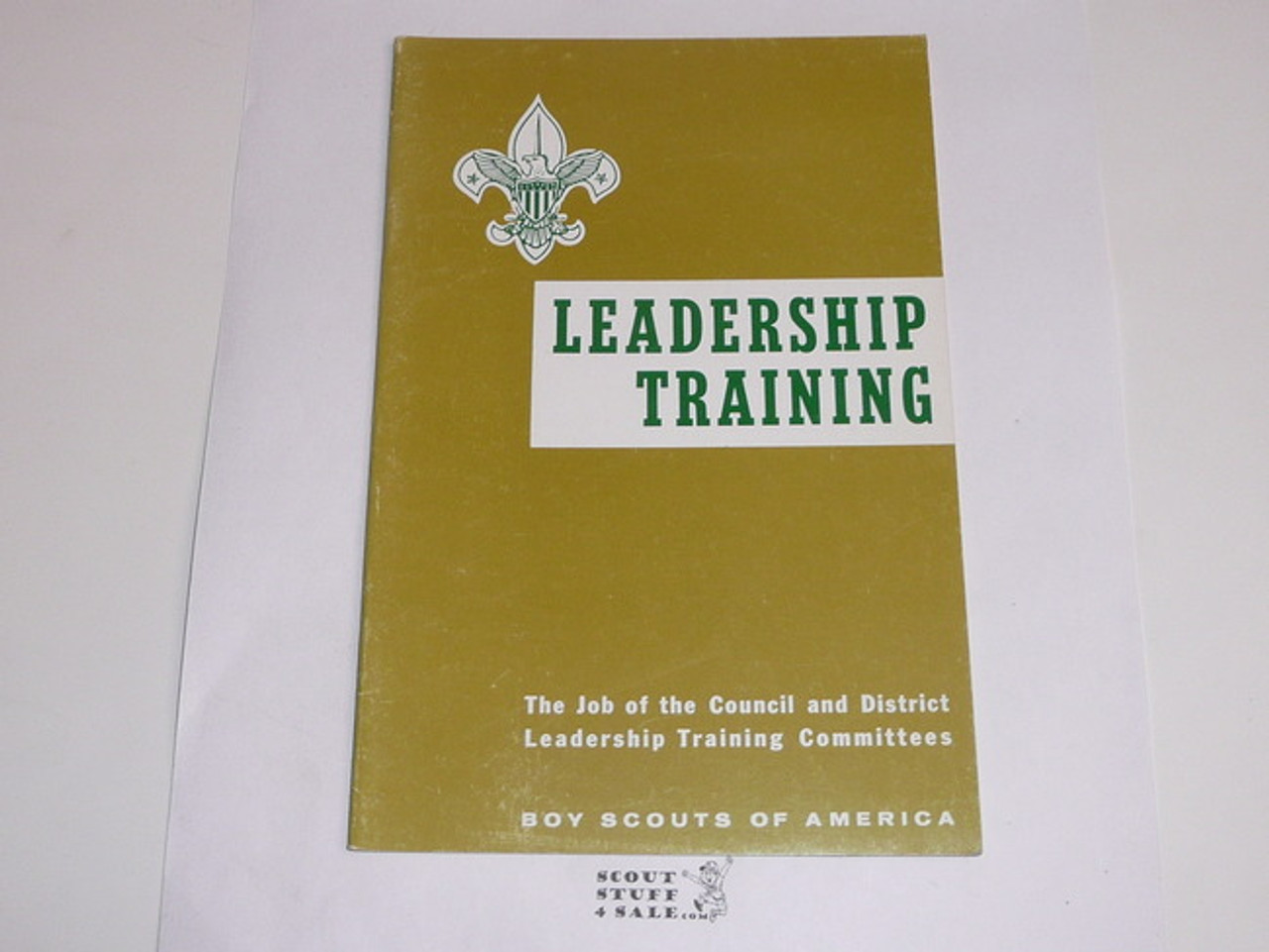 Leadership Training, The job of the Council and District Leadership Training Committees, 4-65 printing
