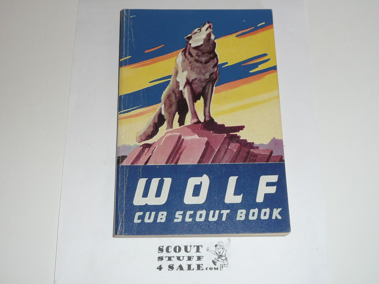 1965 Wolf Cub Scout Handbook, 8-65 Printing, Near MINT