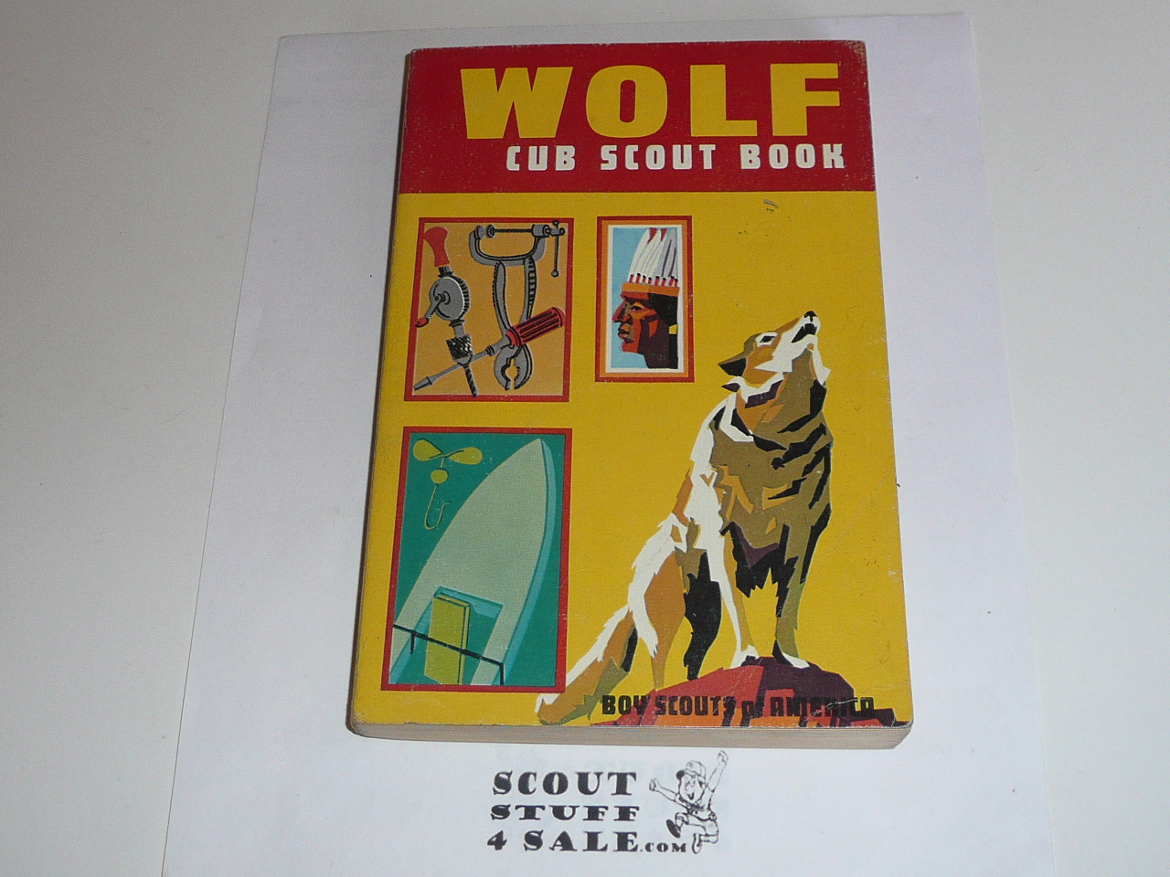 1969 Wolf Cub Scout Handbook, 3-69 Printing, Near MINT