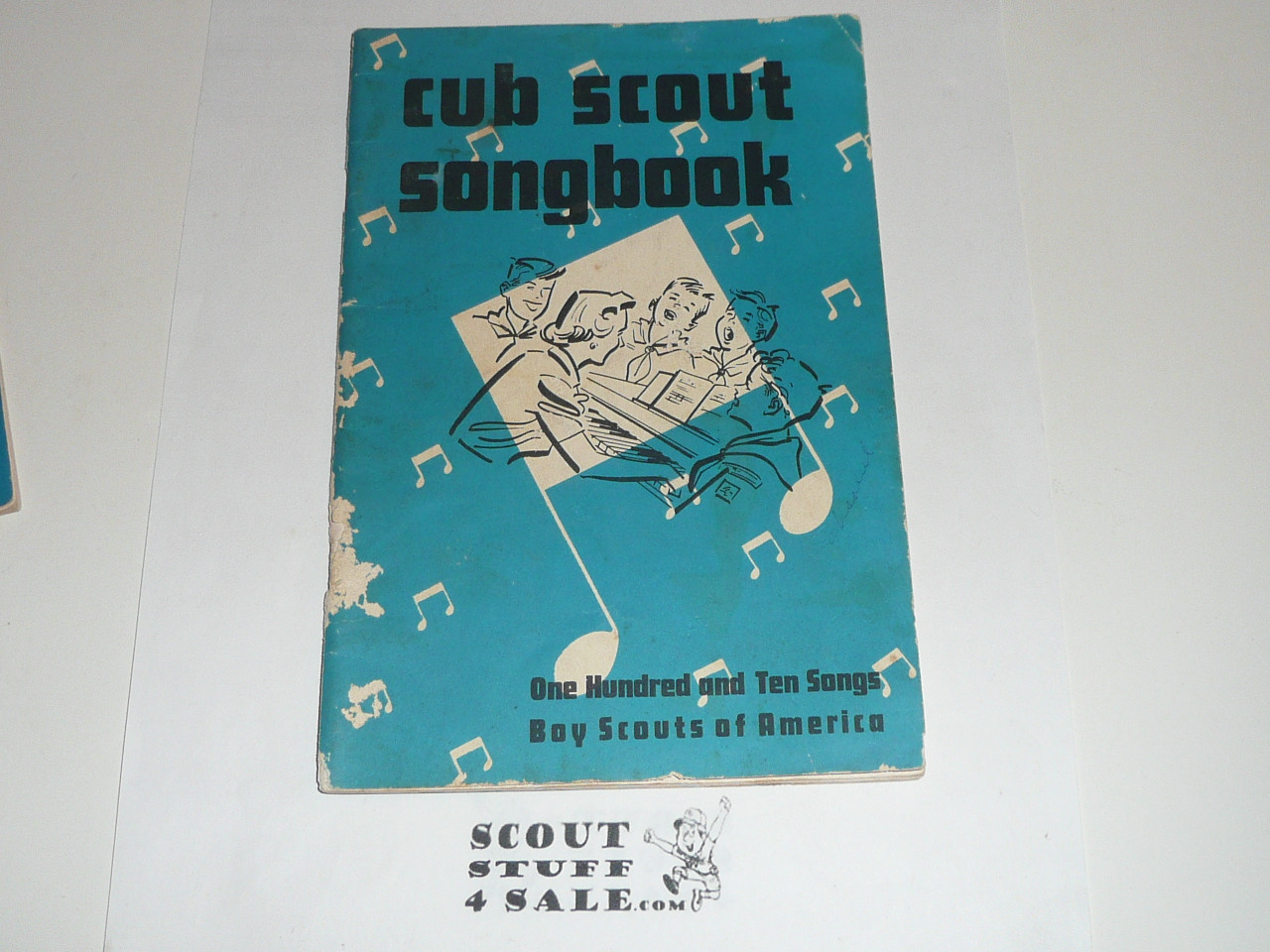 1963 Cub Scout Songbook, 3-63 Printingm, worn