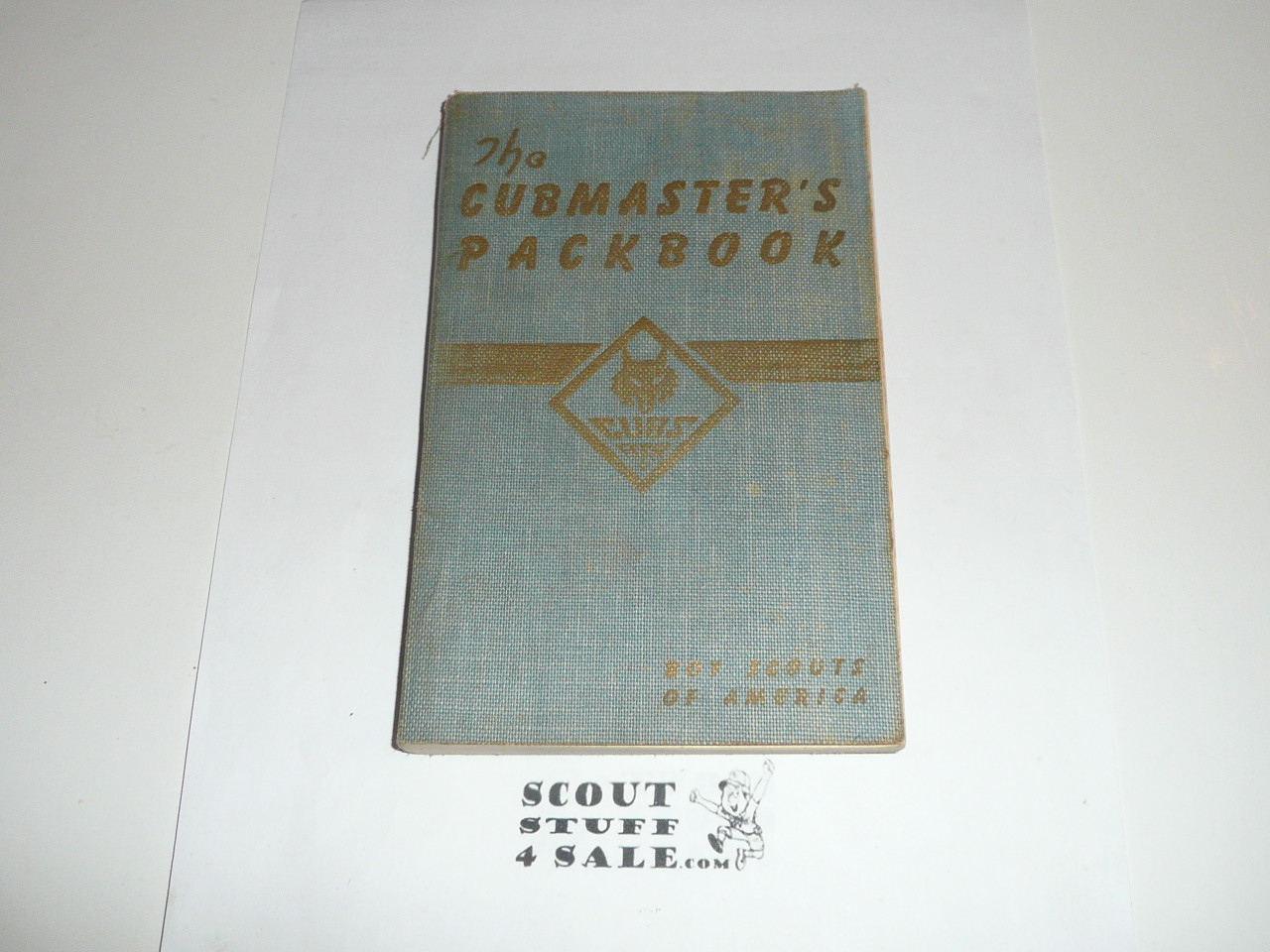 1943 Cubmaster's Packbook, Cub Scout, 6-43 Printing