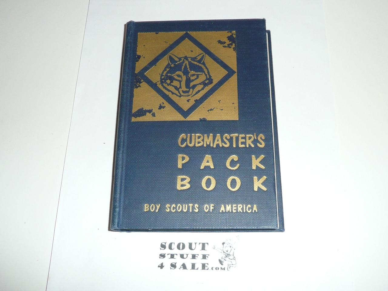 1955 Cubmaster's Packbook, Cub Scout, 7-55 Printing