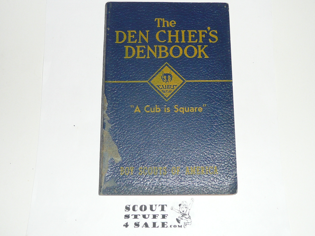 1938 The Den Chief's Denbook, 6-38 Printing