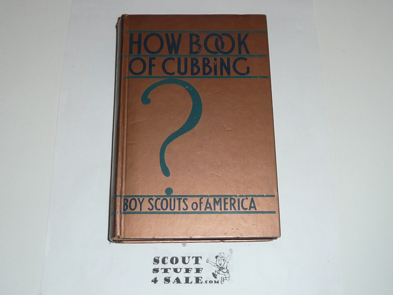 1942 How Book of Cubbing, Cub Scout, 2-42 Printing