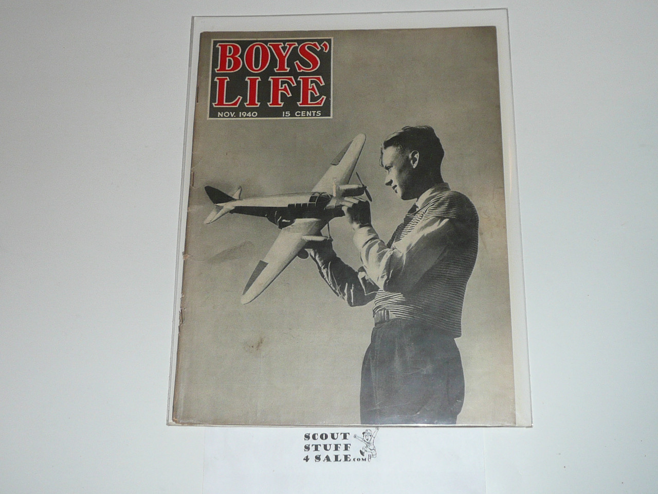 1940, November Boys' Life Magazine, Boy Scouts of America