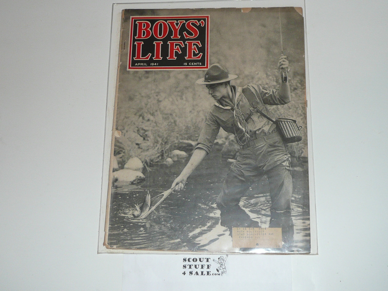 1941, April Boys' Life Magazine, Boy Scouts of America