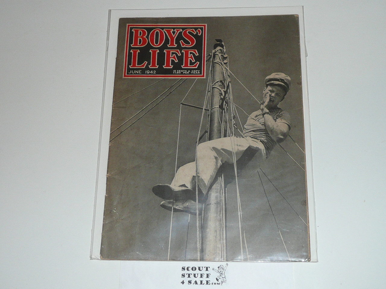 1942, June Boys' Life Magazine, Boy Scouts of America