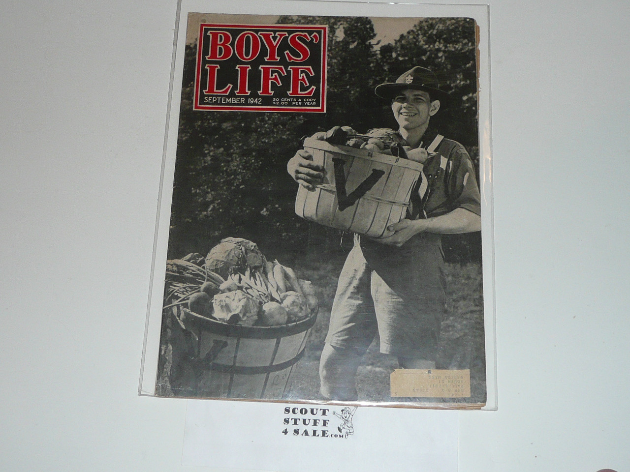 1942, September Boys' Life Magazine, Boy Scouts of America