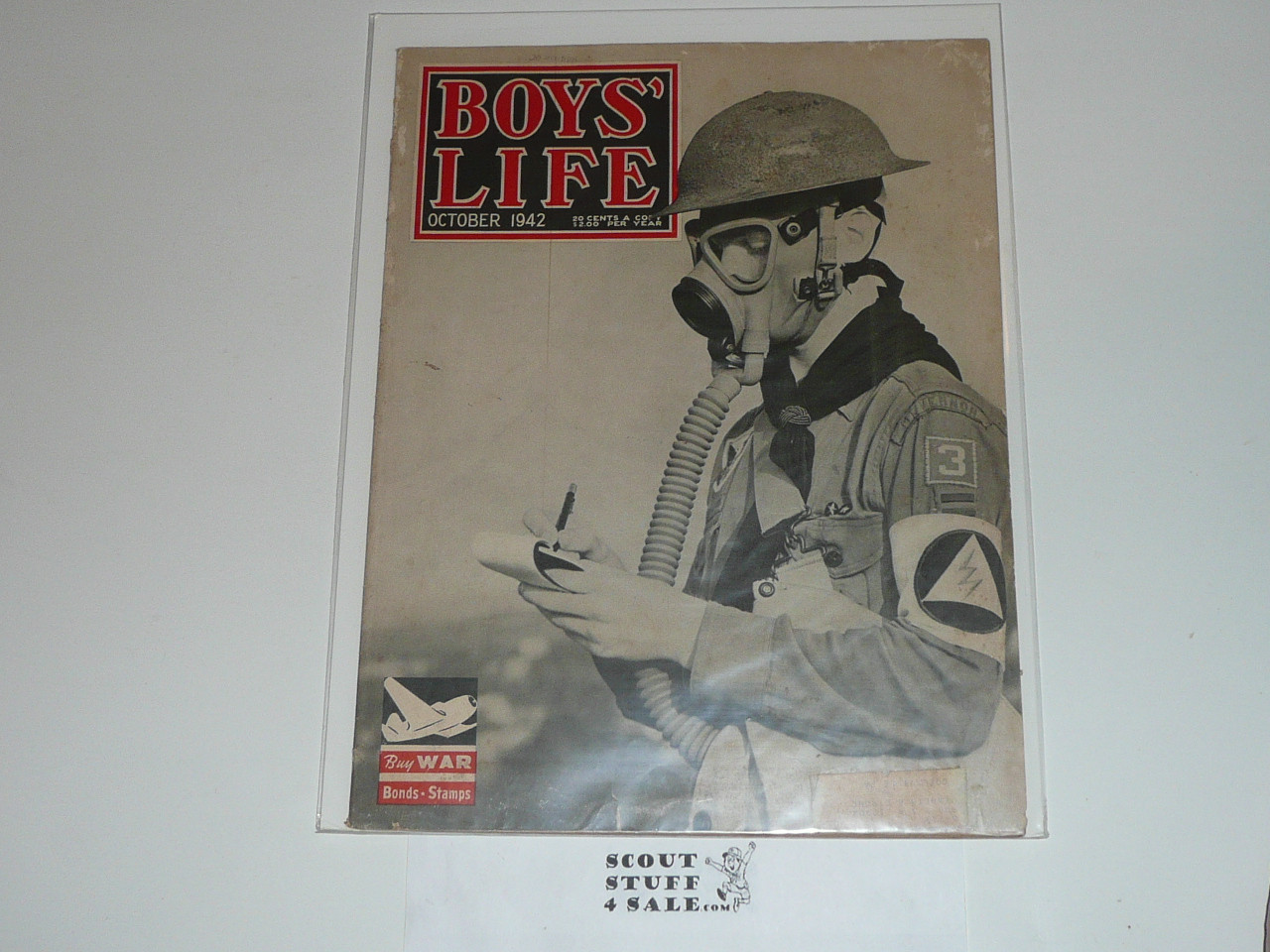 1942, October Boys' Life Magazine, Boy Scouts of America
