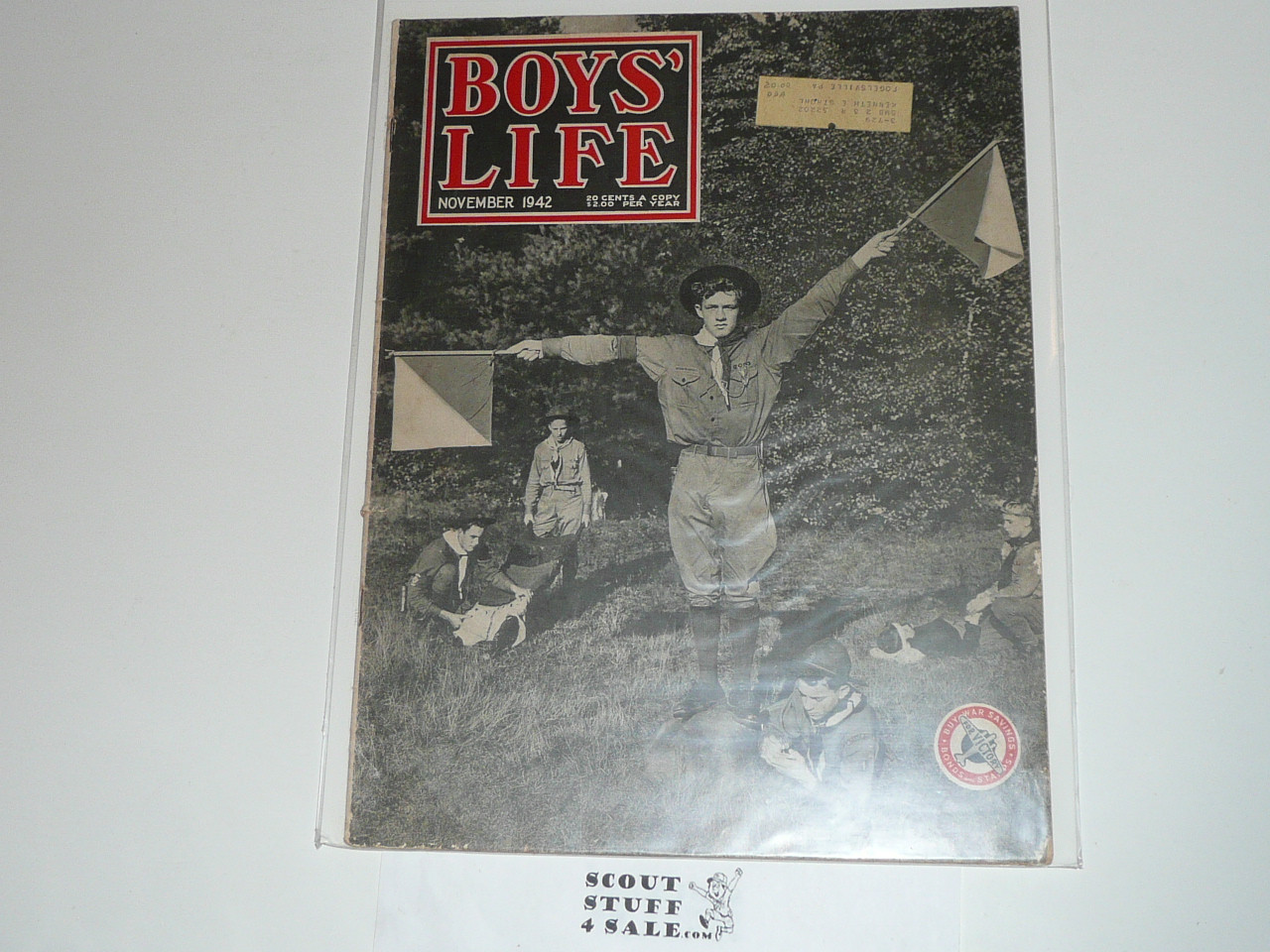 1942, November Boys' Life Magazine, Boy Scouts of America