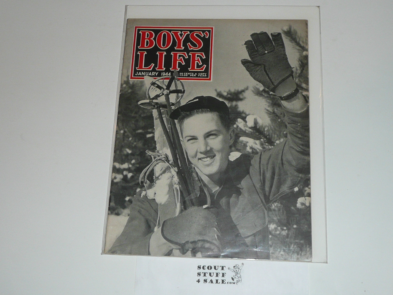 1944, January Boys' Life Magazine, Boy Scouts of America