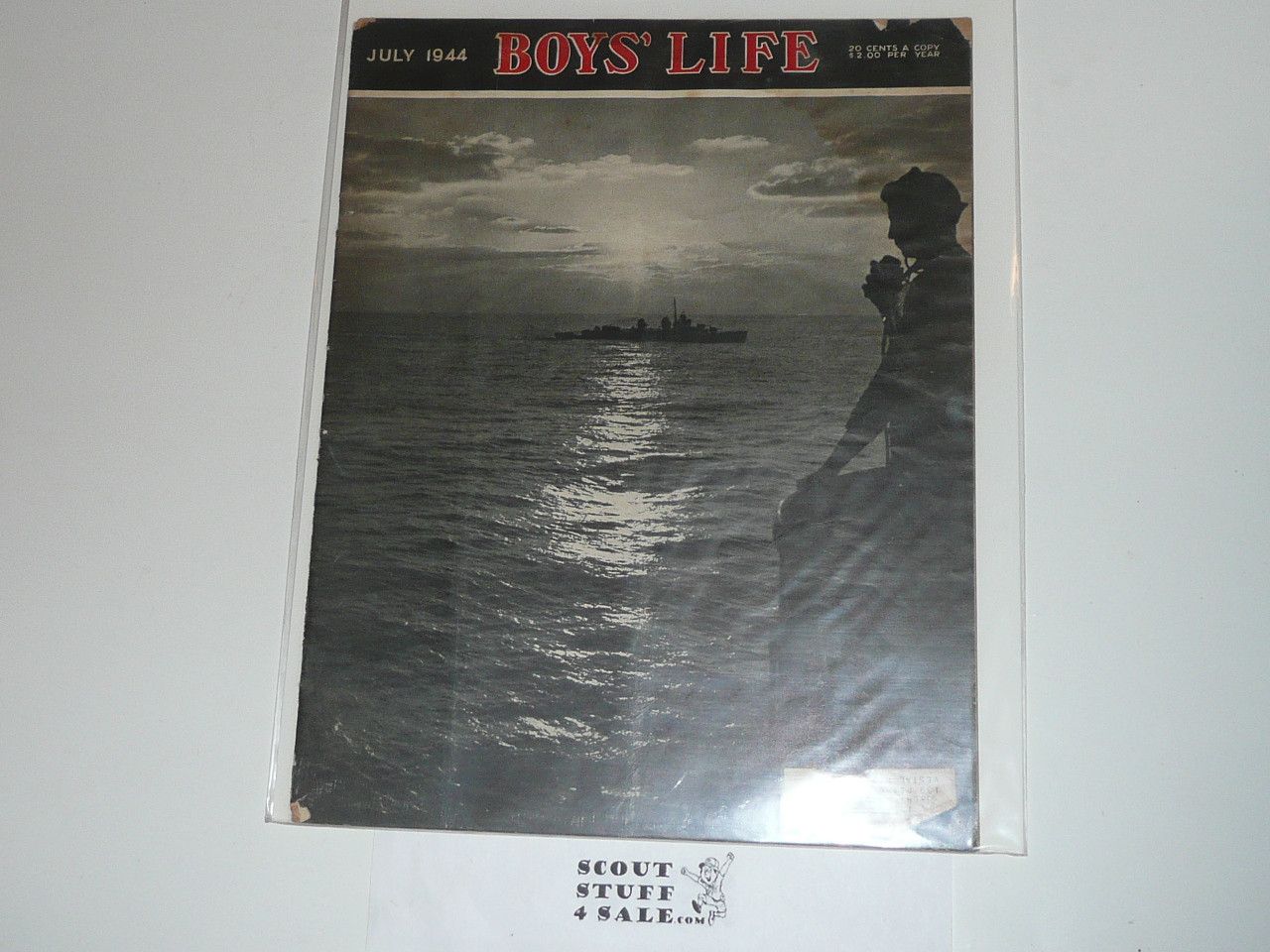 1944, July Boys' Life Magazine, Boy Scouts of America