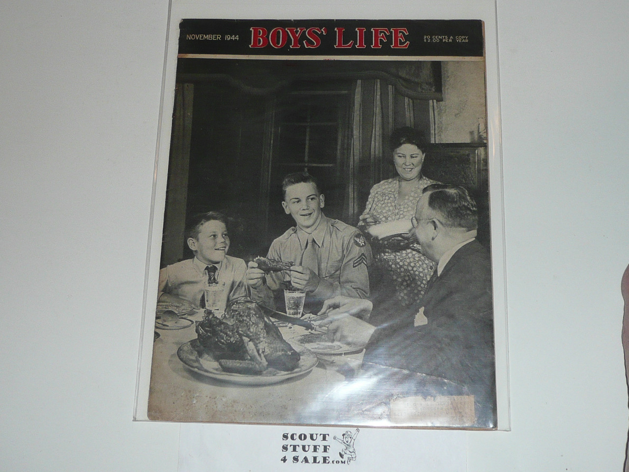 1944, November Boys' Life Magazine, Boy Scouts of America