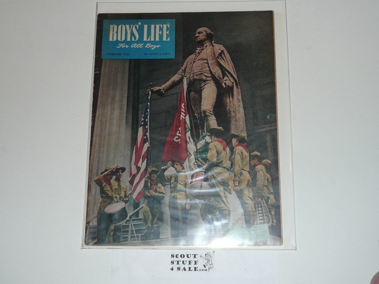 1946, February Boys' Life Magazine, Boy Scouts of America