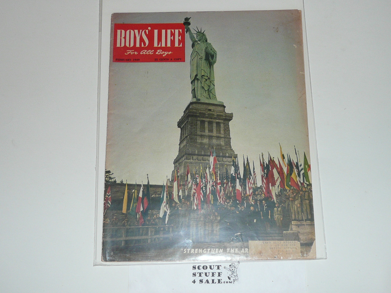 1949, February Boys' Life Magazine, Boy Scouts of America