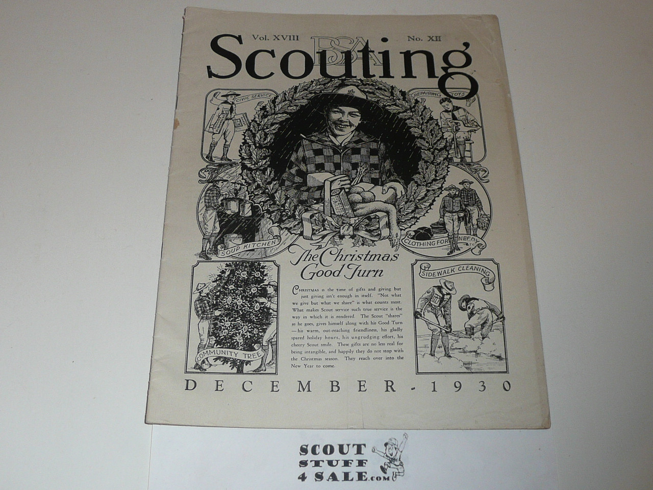 1930, December Scouting Magazine Vol 18 #12