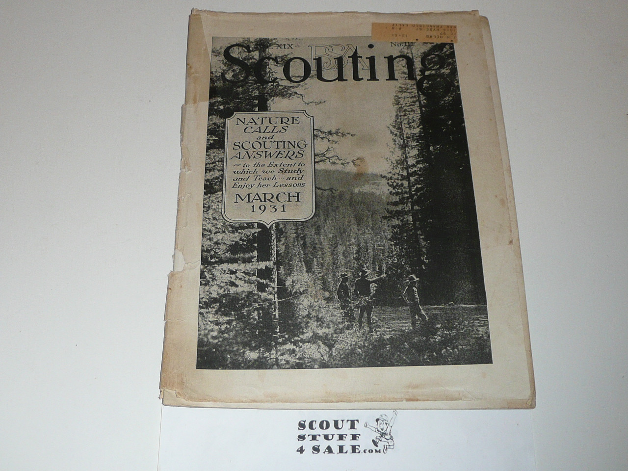1931, March Scouting Magazine Vol 19 #3