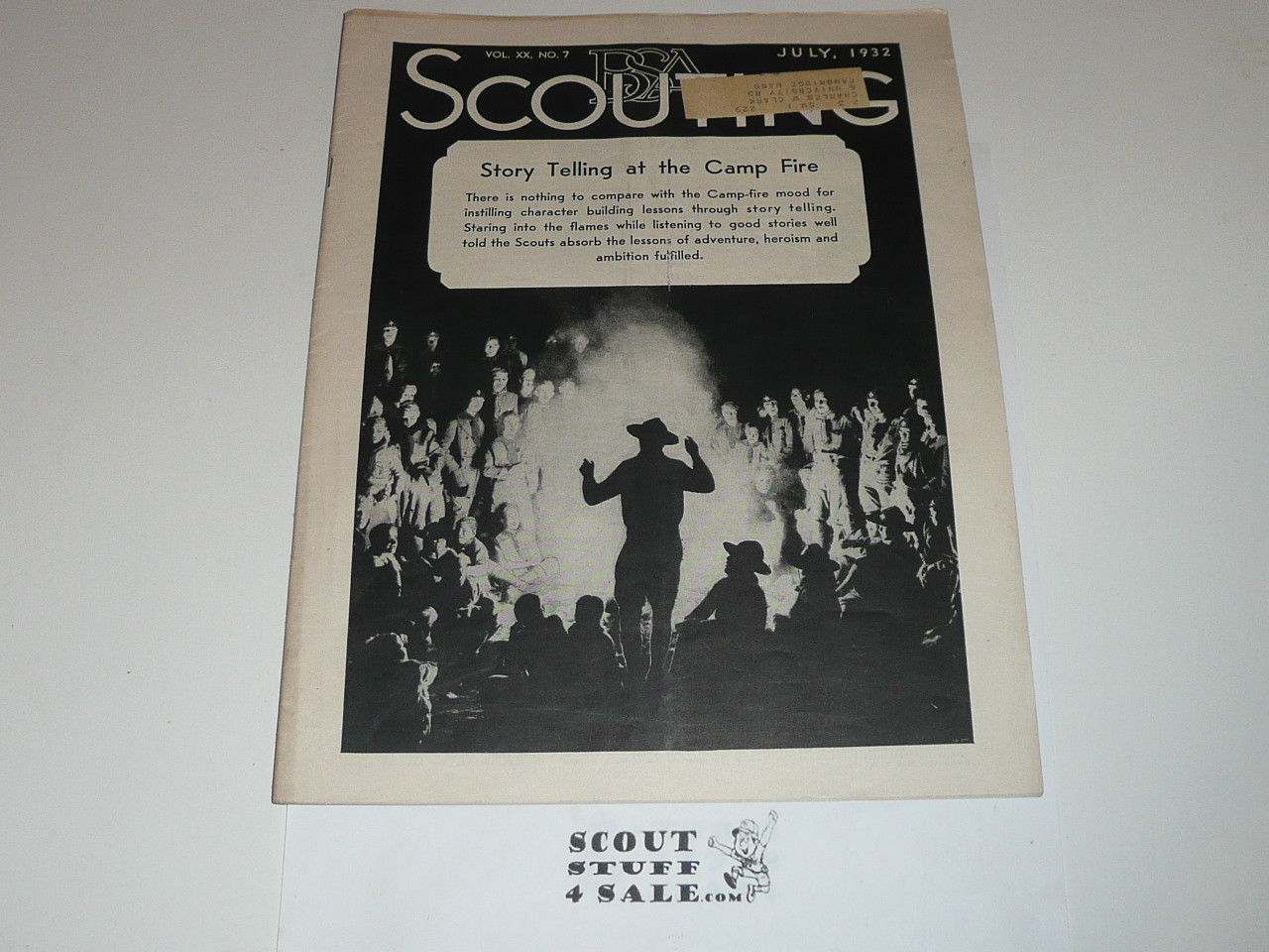 1932, July Scouting Magazine Vol 20 #7