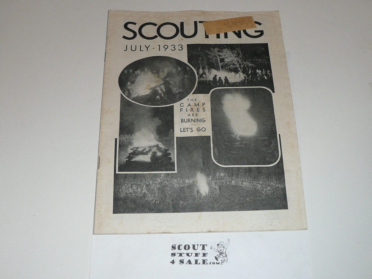 1933, July Scouting Magazine Vol 21 #7