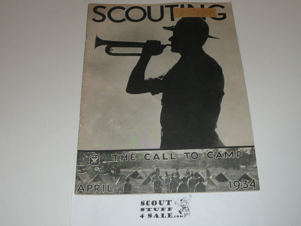 1934, April Scouting Magazine Vol 22 #4