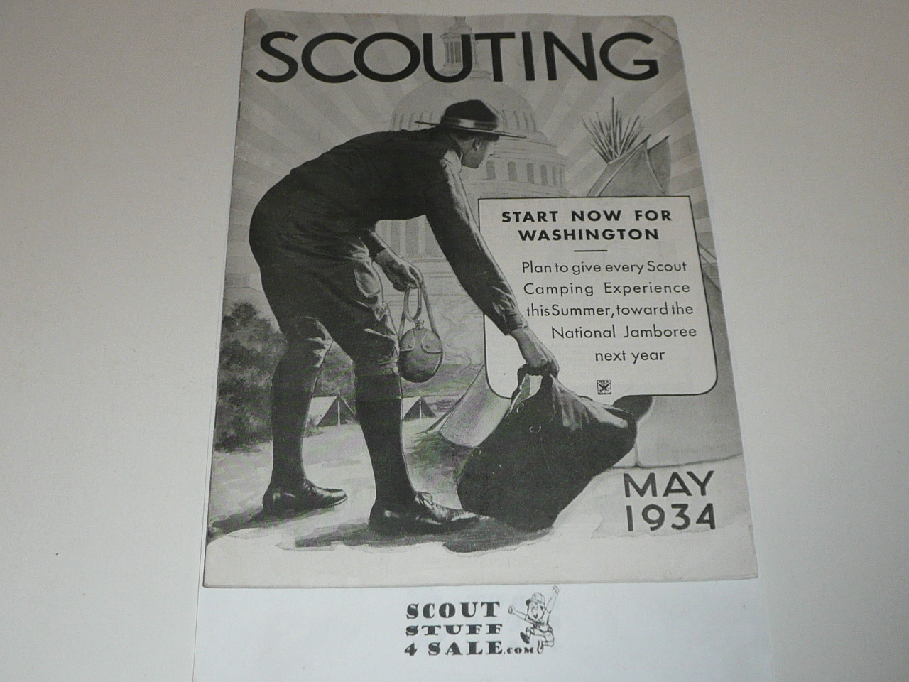 1934, May Scouting Magazine Vol 22 #5