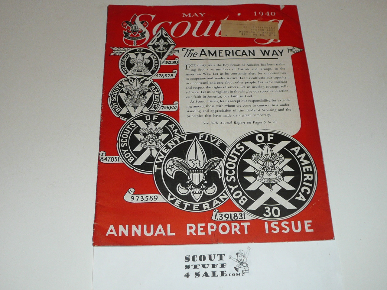 1940, May Scouting Magazine Vol 28 #5