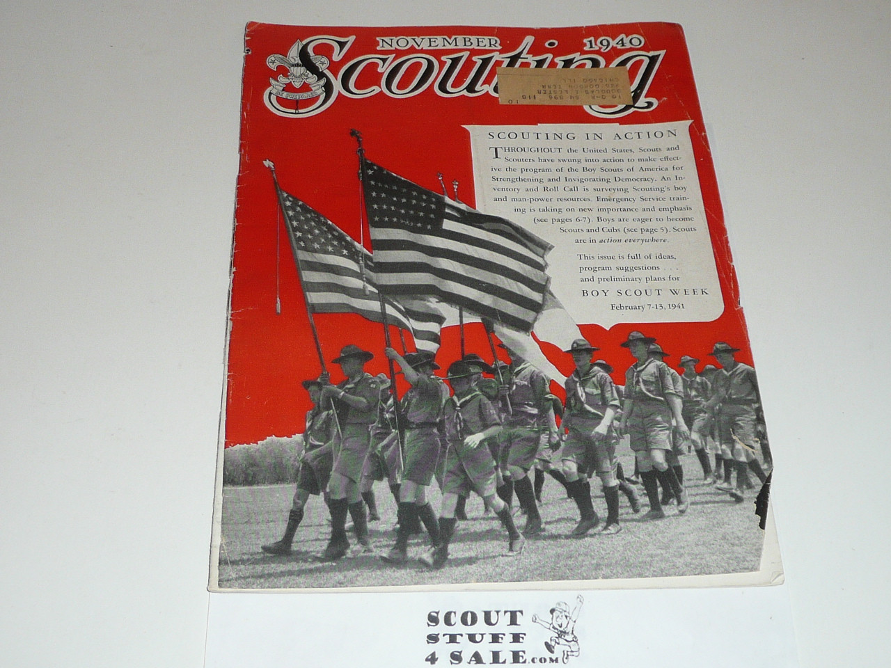 1940, November Scouting Magazine Vol 28 #11