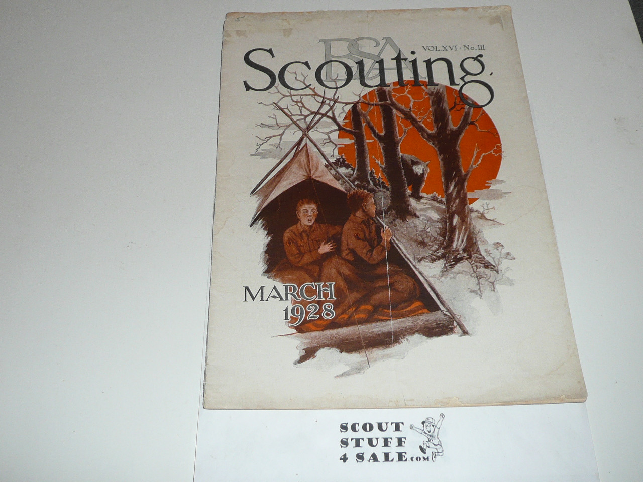 1928, March Scouting Magazine Vol 16 #3