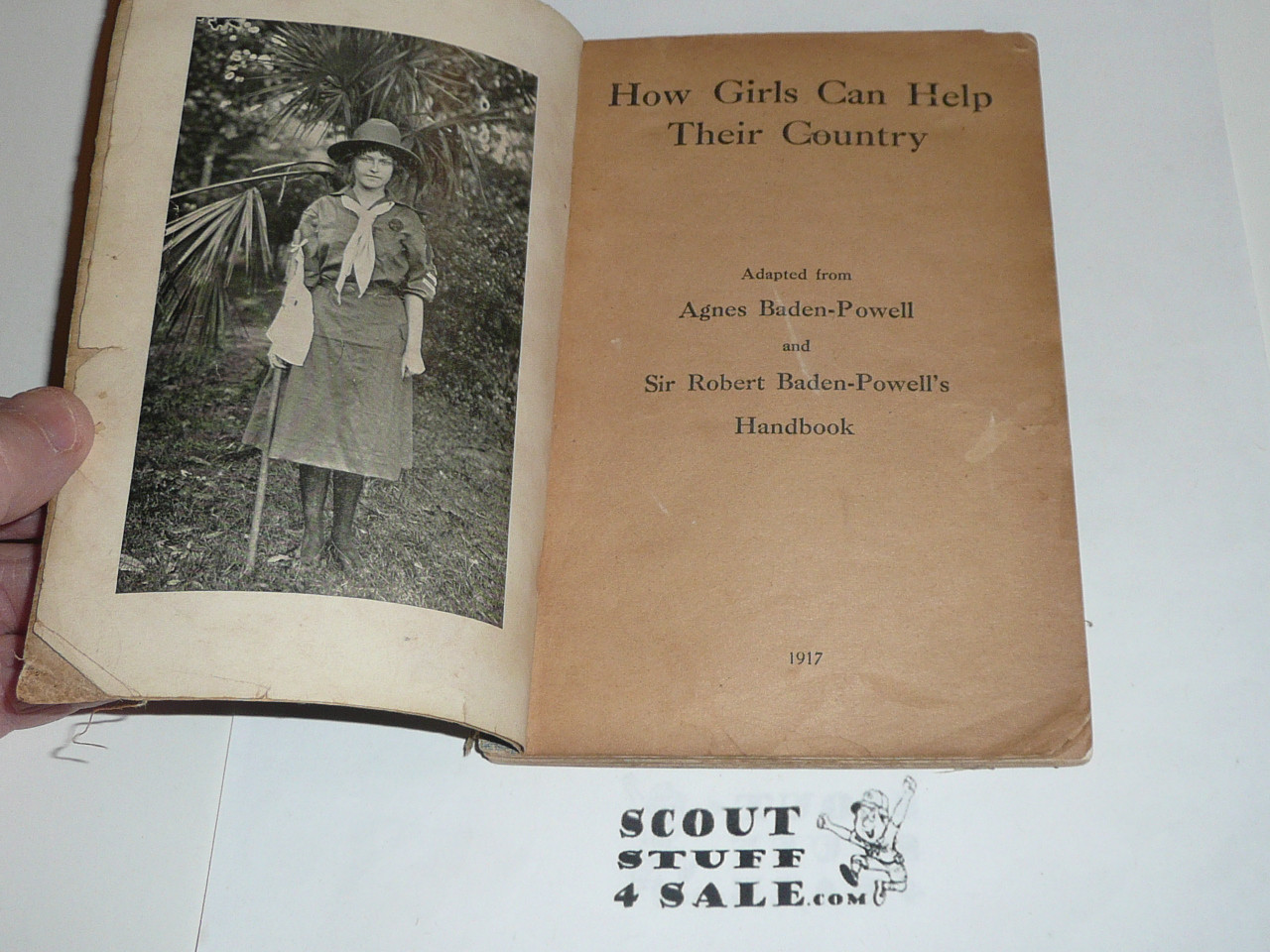 1917 How Girls Can Help Their Country, Handbook For Girl Scouts, example #2