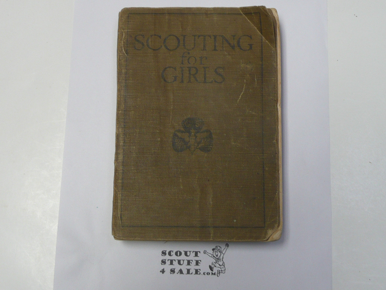 1920 Scouting for Girls, Official Girl Scout Handbook, First edition, first printing