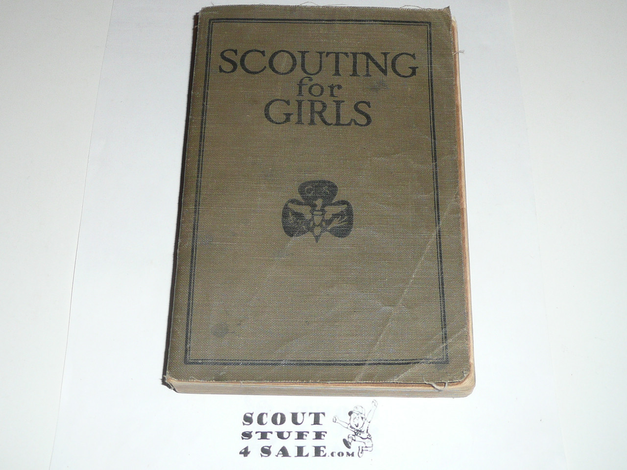 1920 Scouting for Girls, Official Girl Scout Handbook, marked second edition but has the 1920 date