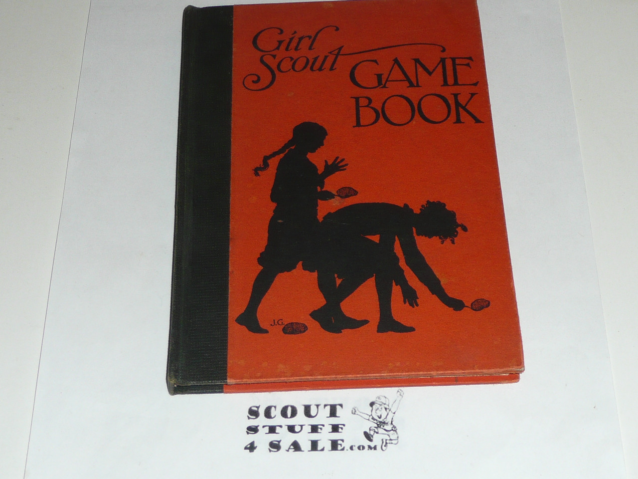 1935 Girl Scout Game Book, Hardbound