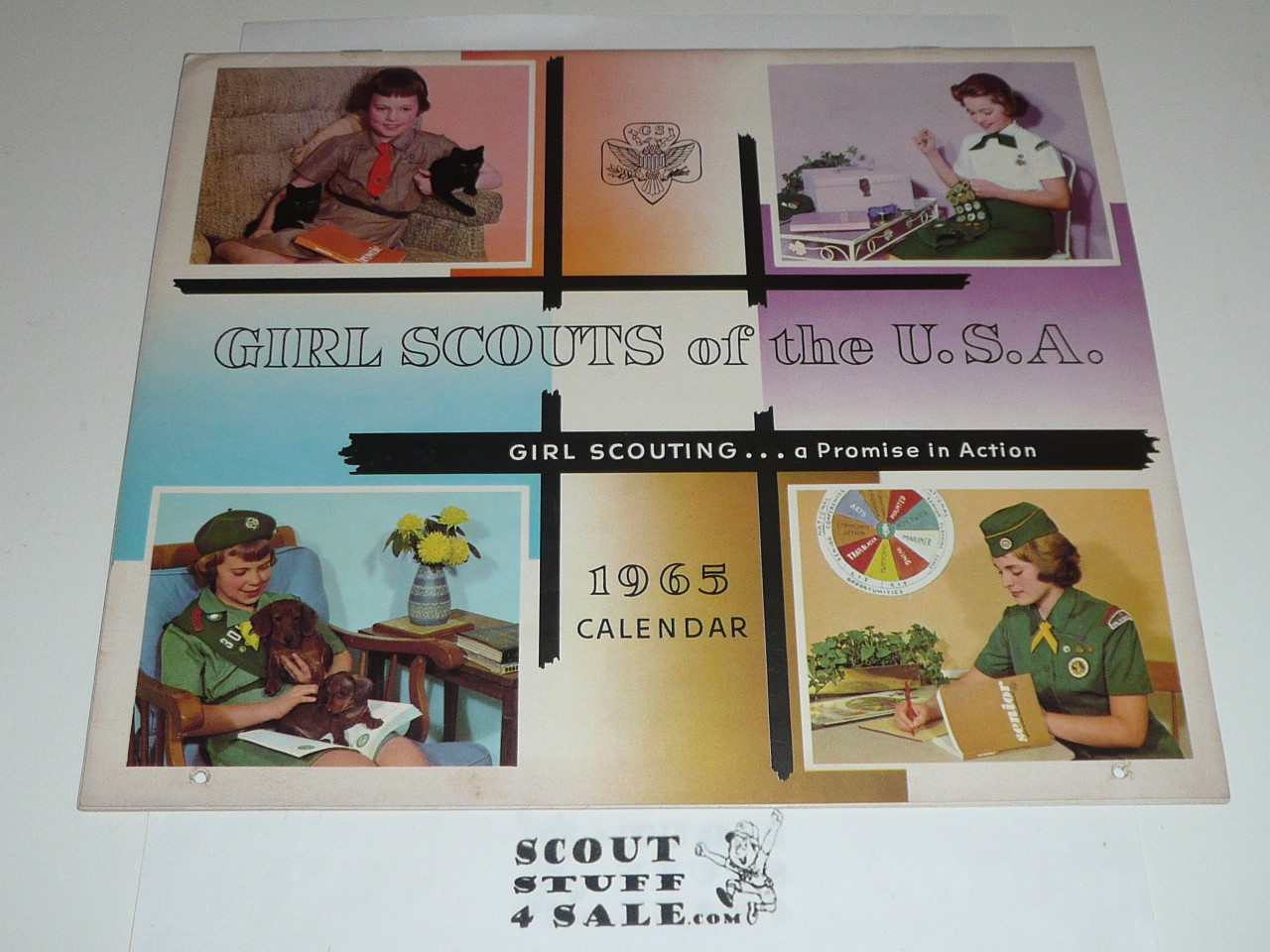 1965 Official Girl Scout Calendar