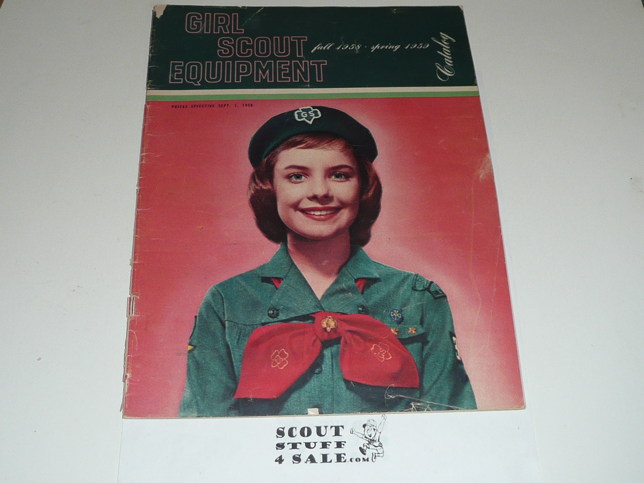 1958 Fall - 1959 Spring Girl Scout Equipment Catalog